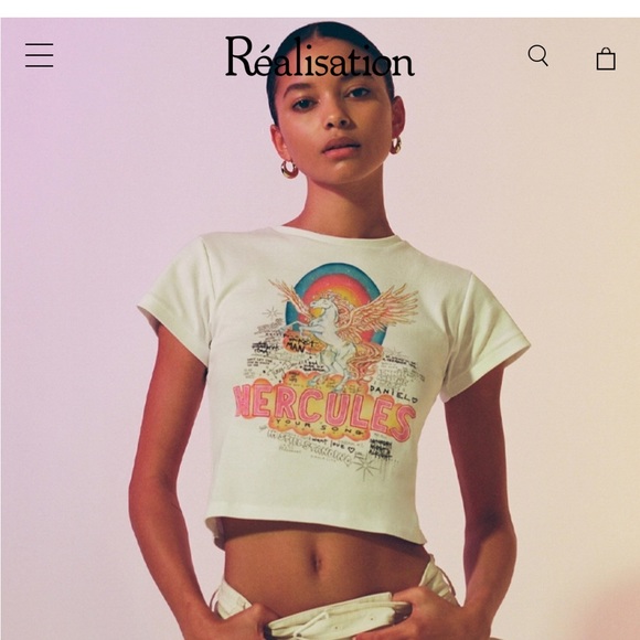 Elton John x realisationpar HERCULES BABY TEE - Picture 5 of 8